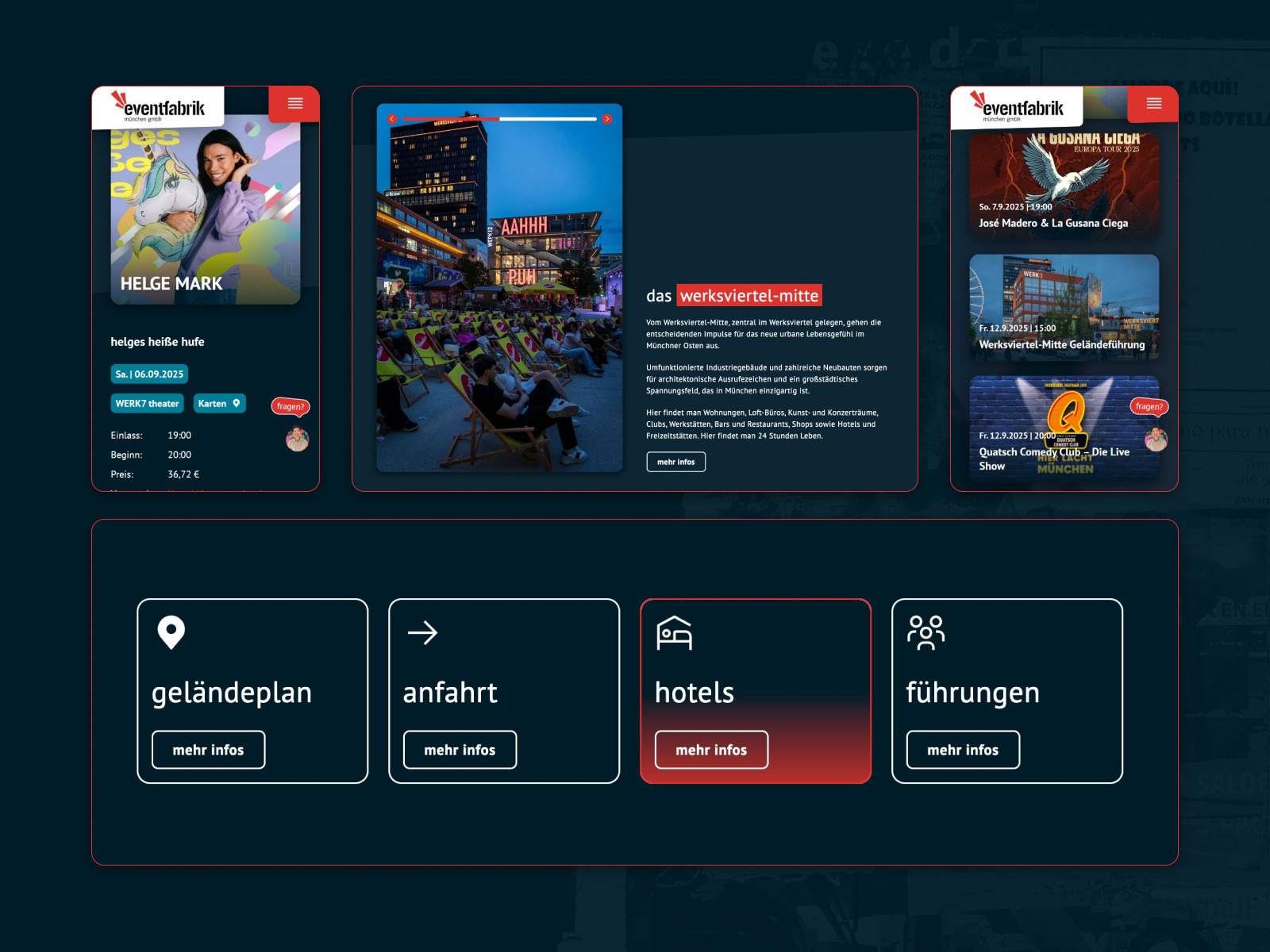 Widgets und Mehrwert-Informationen